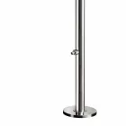 Gartendusche aus verchromtem Edelstahl mit Fußwaschung Made in Italy - Marlen Viadurini