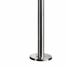 Stahl-Gartendusche mit zeitgesteuertem Wasserhahn Made in Italy - Norton Viadurini