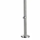 Gartendusche aus verchromtem Edelstahl mit Fußwaschmaschine Made in Italy - Modeo Viadurini