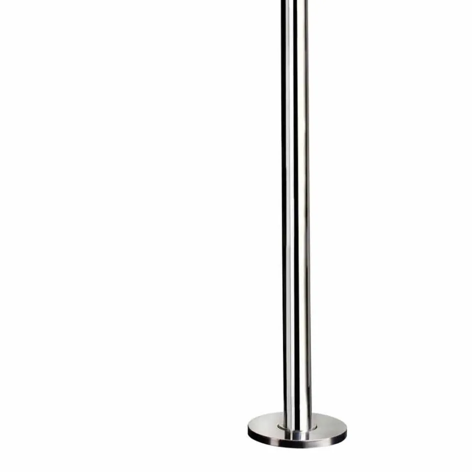 Außendusche aus verchromtem Edelstahl mit Mixer Made in Italy - Modeo Viadurini