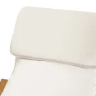 Indoor-Schaukel aus Birkenholz und Stoff - Abissi Viadurini