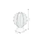 Dekoratives Element aus Plexiglas in Form eines Kaktus, hergestellt in Italien – Woody Viadurini