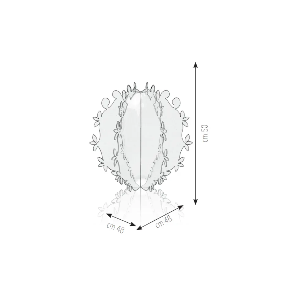 Dekoratives Element aus Plexiglas in Form eines Kaktus, hergestellt in Italien – Woody Viadurini
