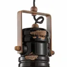 Spotlight Designer Pendel Vintage handgemachte Keramik Carrie Viadurini