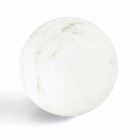 Moderner Sphere Briefbeschwerer aus italienischem Satin White Marmor, 2 Stück - Sphere Viadurini