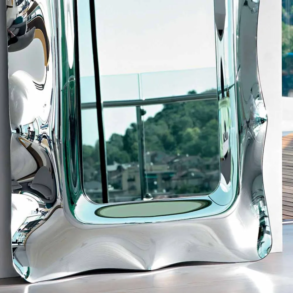 Fiam Italia Dorian Boden- / Wandspiegel 202x105cm made in Italy Viadurini