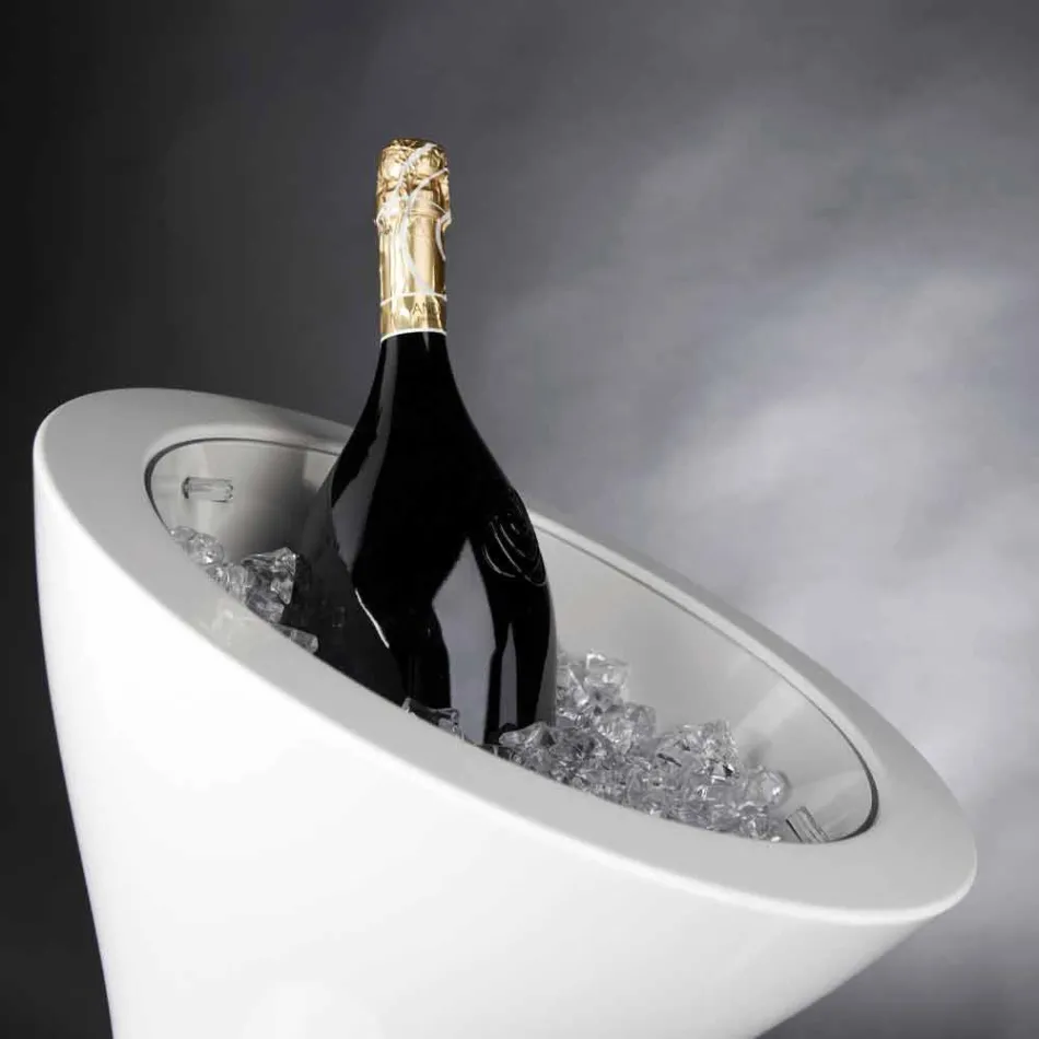 Boden Frappeuse aus weißem Polyethylen Made in Italy - Bratislava Viadurini