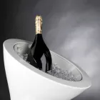 Boden Frappeuse aus weißem Polyethylen Made in Italy - Bratislava Viadurini