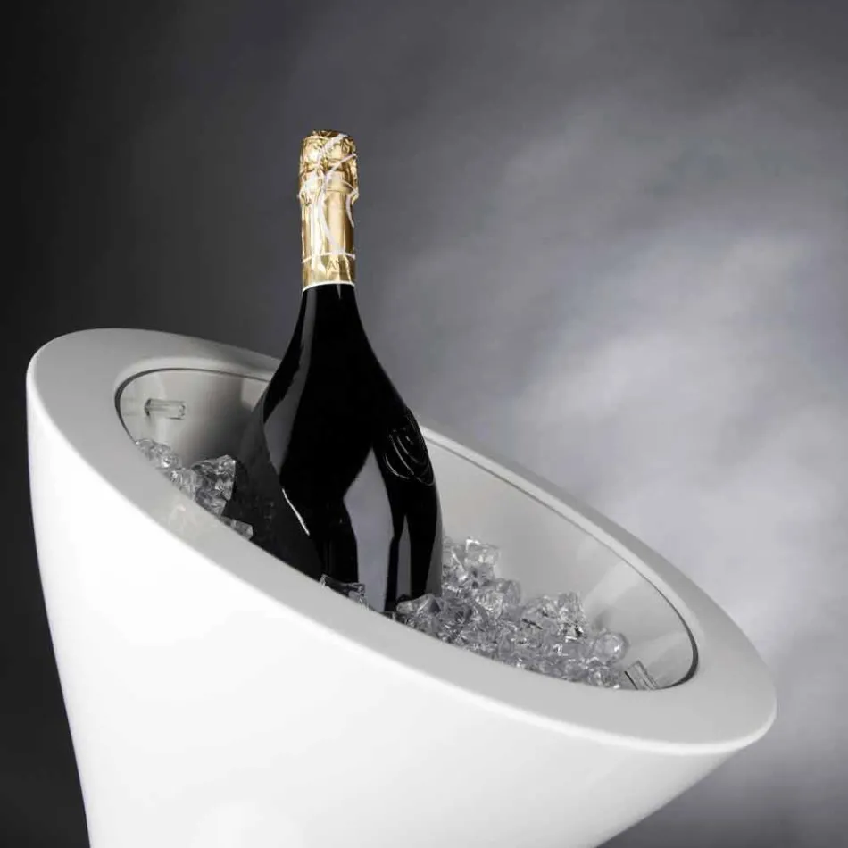 Boden Frappeuse aus weißem Polyethylen Made in Italy - Bratislava Viadurini