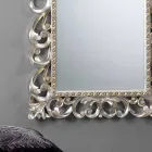 Große vertikale Wandspiegel mit verziertem Rahmen Paris Viadurini