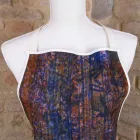 Handgemachte Schürze Handgemachter Druck Einzelstück in Baumwolle - Marken Viadurini