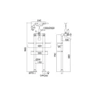 Vintage Design Messing Stehende Badewanne Gruppe Made in Italy - Katerina Viadurini