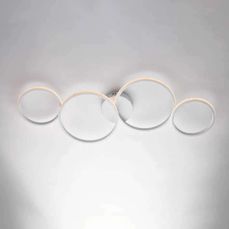 Designerleuchten aus Glas und Metall, hergestellt in Italien für kreatives Schaffen – Aldebaran Viadurini