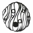 Wandinstallation von modernem elegantem Design in perforierter Keramik - Desta Viadurini