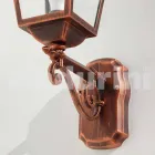 Kristel, eine Gartenwandleuchte aus Aluminium, hergestellt in Italien Viadurini