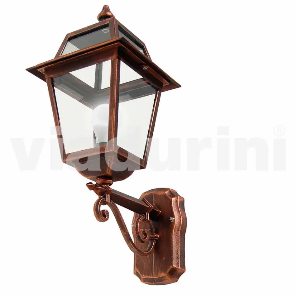 Kristel, eine Gartenwandleuchte aus Aluminium, hergestellt in Italien Viadurini