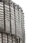 Moderne Wandleuchte aus handgefertigtem Luxusglas Made in Italy - Valadier Viadurini