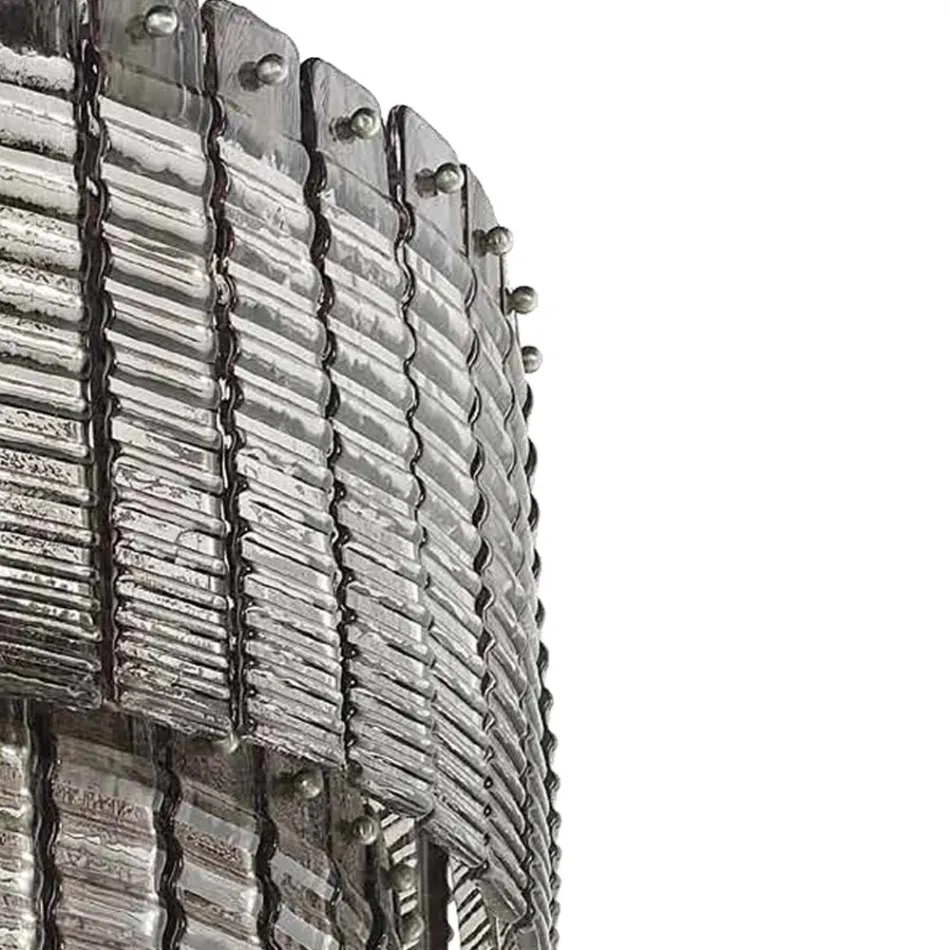 Moderne Wandleuchte aus handgefertigtem Luxusglas Made in Italy - Valadier Viadurini