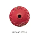 Handgefertigte Halbmond-Wandlampe aus Eisen und Keramik - Vintage Viadurini