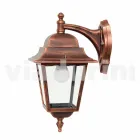 Aluminiumgartenwandlampe hergestellt in Italien, Aquilina Viadurini