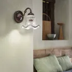 Rustikale Wandlampe aus Keramik Ferroluce Chieti Viadurini