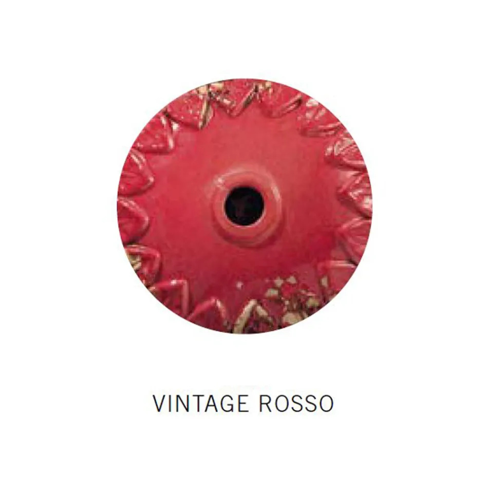 Wandleuchte aus Eisen und industrieller handgefertigter Keramik - Urban Viadurini