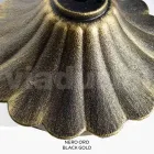 Deckenleuchte aus Acryl und schwarzem Aluminium Made in Italy - Trovanero Viadurini