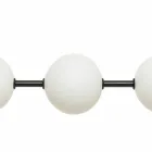 Pendelleuchte 3 Lichter aus Messing und Glas 2 Ausführungen - Alma von Il Fanale Viadurini