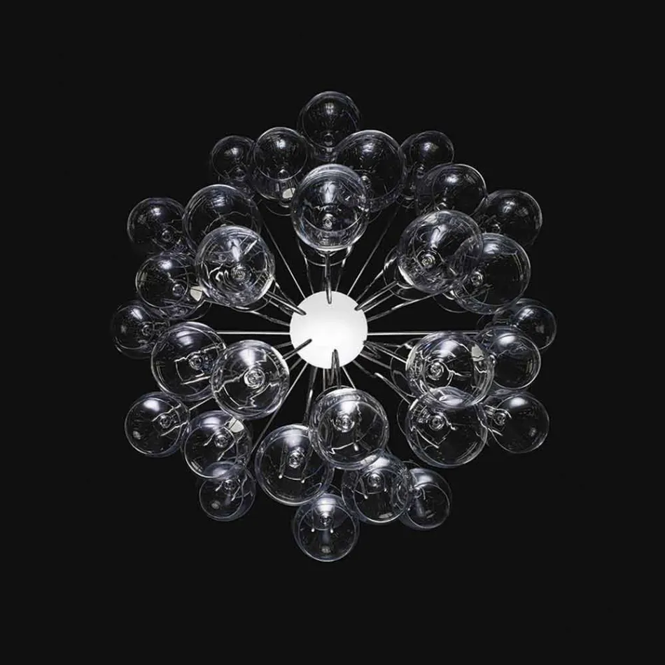 Hängelampe 30 Gläser nach Sauvignon Viadurini