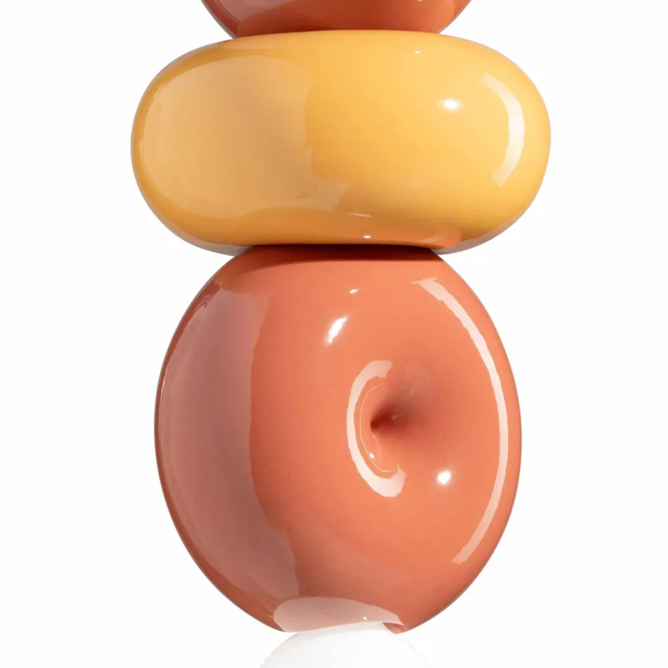 Hängelampe mit 3 Elementen unterschiedlicher Form, hergestellt in Italien – Bumbum Viadurini