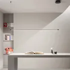 Pendelleuchte mit LED-Licht und längenverstellbaren Kabeln - Orange Viadurini