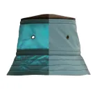 Pendelleuchte mit Lampenschirm aus Polyester Made in Italy - Toscot Junction Viadurini