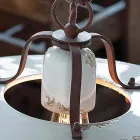 Lampe Land Suspension aus Keramik und Metall Sara Ferroluce Viadurini