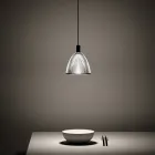 Design-Pendelleuchte aus venezianischem Glas, hergestellt in Italien – Saphir Viadurini