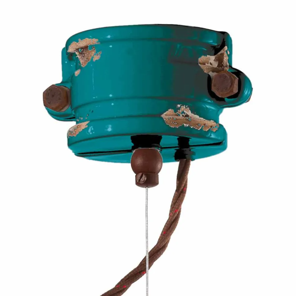 Hängelampe in Handarbeit Städtebau Edith Ferroluce Viadurini