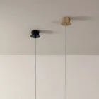 Hängeleuchte aus pulverbeschichtetem Aluminium und verstellbarem Kabel – Buxus Viadurini