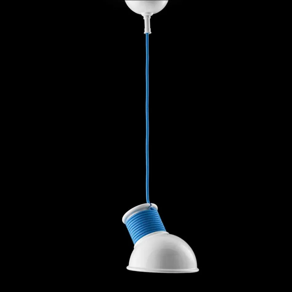 Lampe Keramiksuspension Die Lustri 10 Aldo Bernardi Viadurini