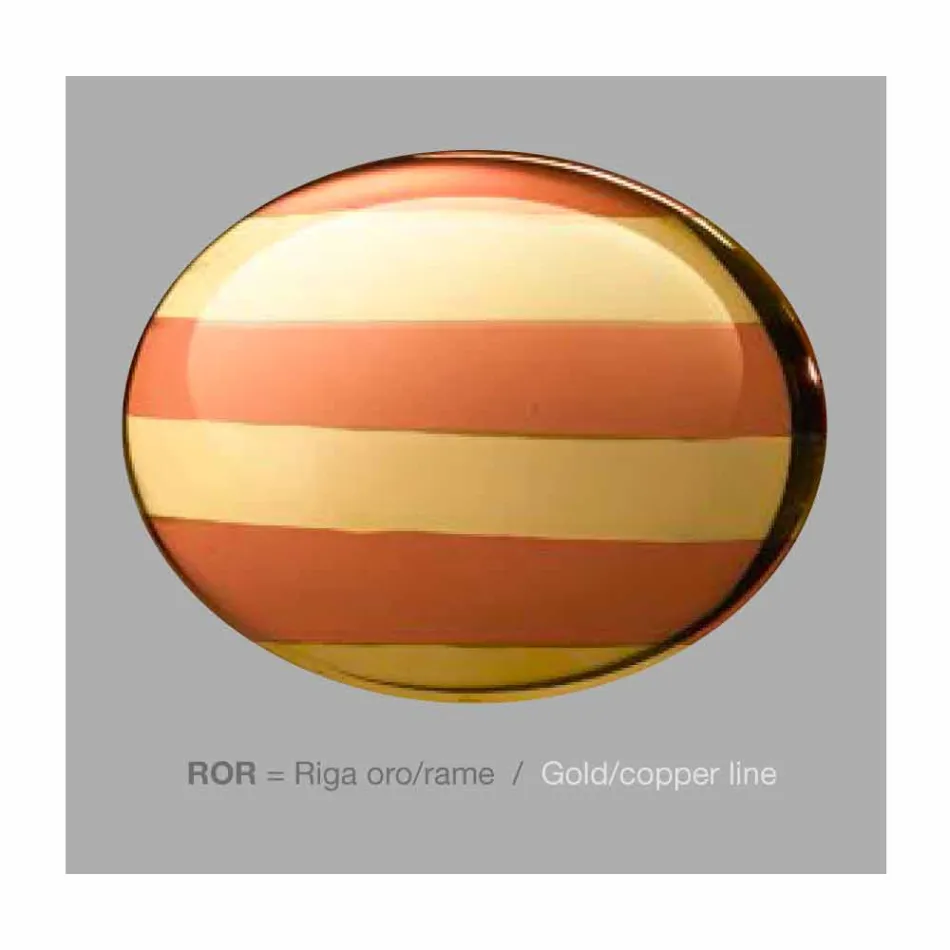 Die Pendelleuchte keramische Glasur 5 Aldo Bernardi Viadurini