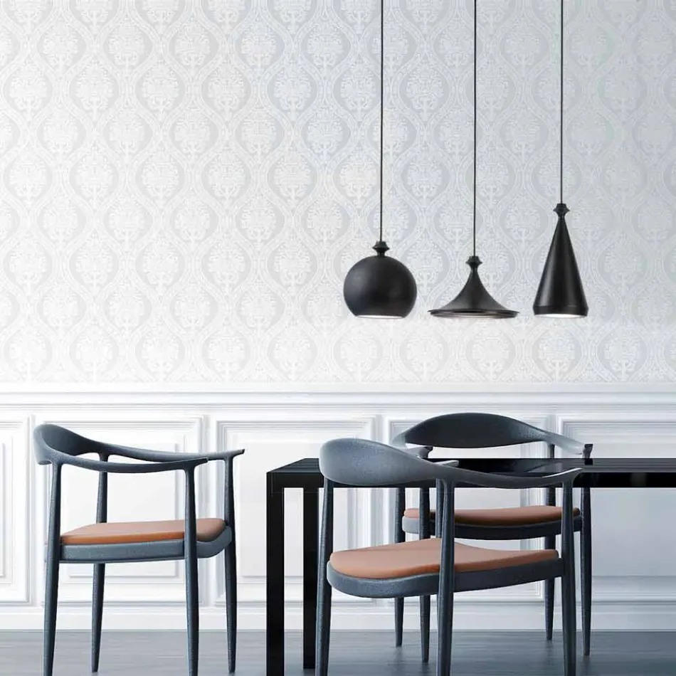 Die Pendelleuchte keramische Glasur 5 Aldo Bernardi Viadurini