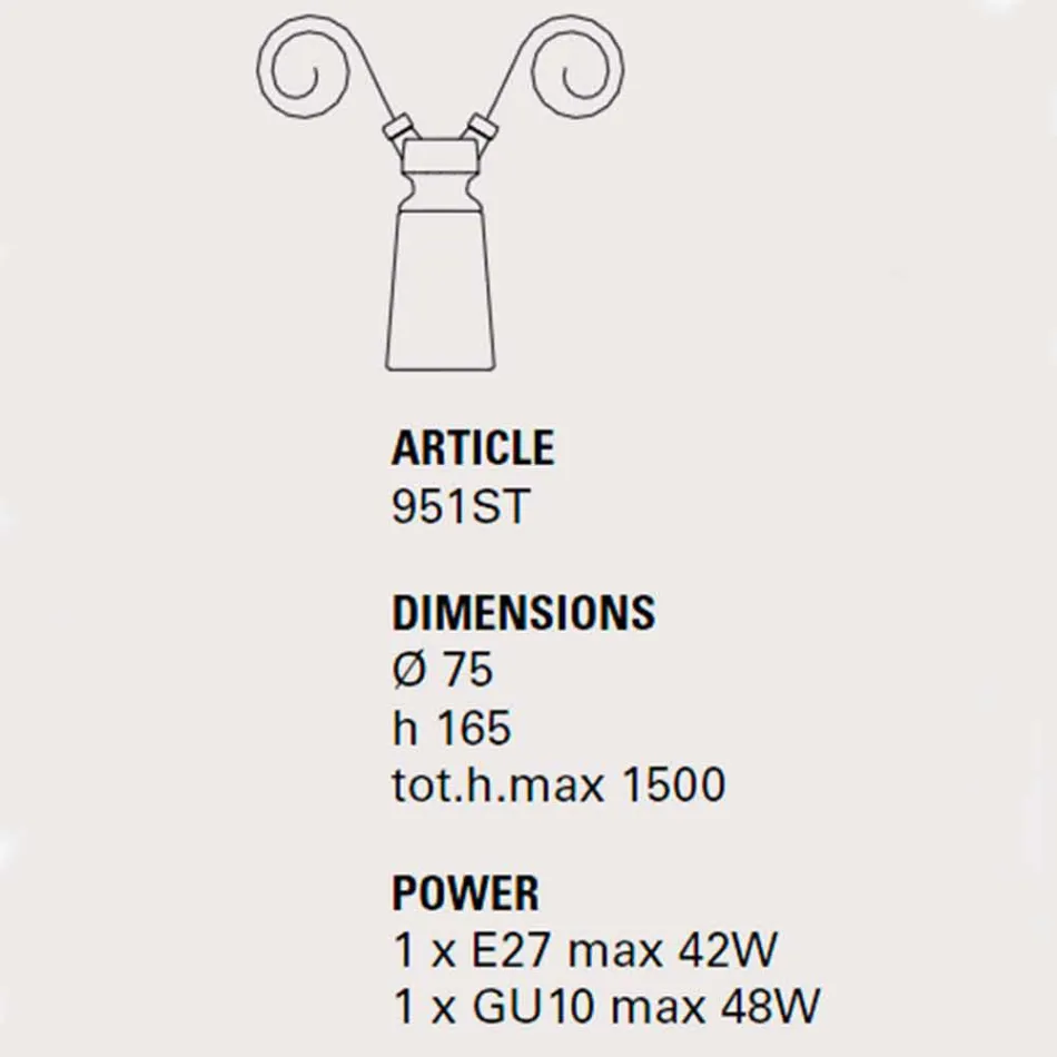 Keramik Pendelleuchte für Battersea - Toscot Komposition Viadurini