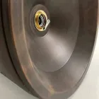 Design Pendelleuchte aus Terrakotta, Ø37cm - Toscot Henry Viadurini