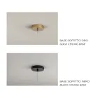 Pendelleuchte aus Glas und transparentem Draht Made in Italy - Trilly Viadurini