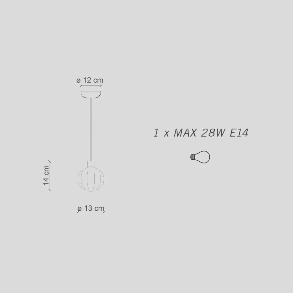 Hängelampe aus Glas in 2 verschiedenen Ausführungen, hergestellt in Italien – Afoxe Viadurini