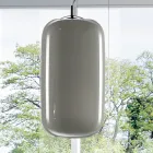 Pendelleuchte aus mundgeblasenem Glas Made in Venice - Bamboo Viadurini