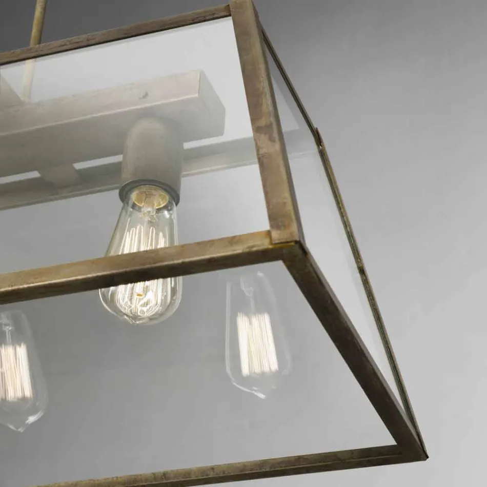 Industrie-Pendelleuchte 3 London Lichter Il Fanale Viadurini