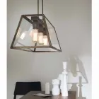 Industrie-Pendelleuchte 3 London Lichter Il Fanale Viadurini