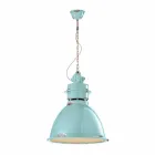 Lampe Industrie Suspension handgefertigt Design Katie Viadurini