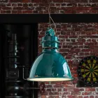 Lampe Industrie Suspension handgefertigt Design Katie Viadurini