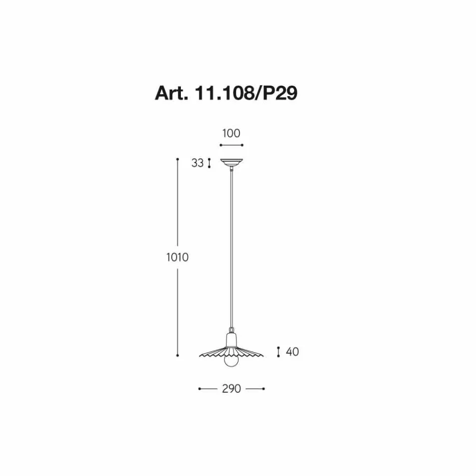 Moderne Pendelleuchte, Civetta Aldo Bernardi Online Viadurini