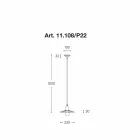 Moderne Pendelleuchte, Linie Civetta Aldo Bernardi Viadurini